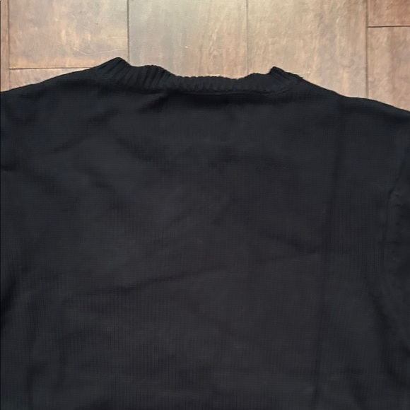 Key Street Black Crewneck Sweater with Bold Lettering, Size Small, NWT - Picture 9 of 12